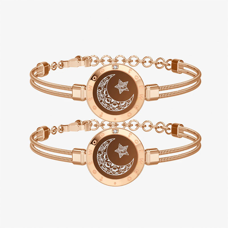 Totwoo Smart Couple Bracelet — Touch & Vibration Long Distance Love Bracelet