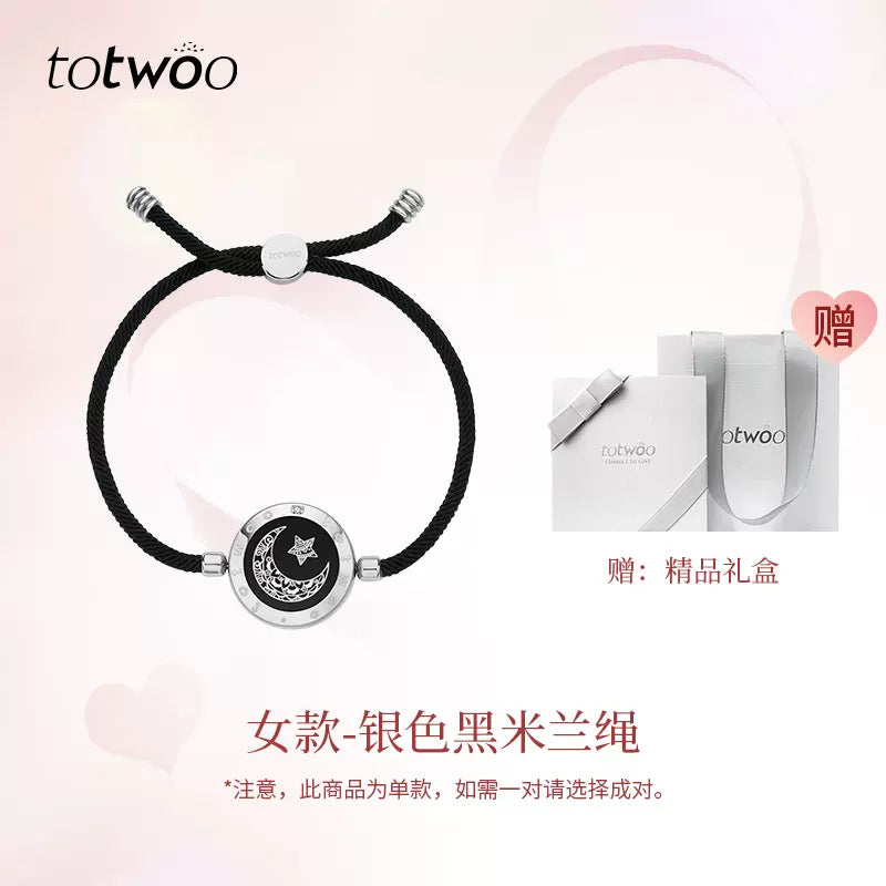 Totwoo Smart Couple Bracelet — Touch & Vibration Long Distance Love Bracelet