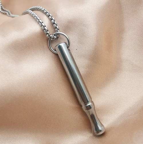 Breathing Necklace for Anxiety Relief — Mindfulness Meditation Tool for Stress & Calm