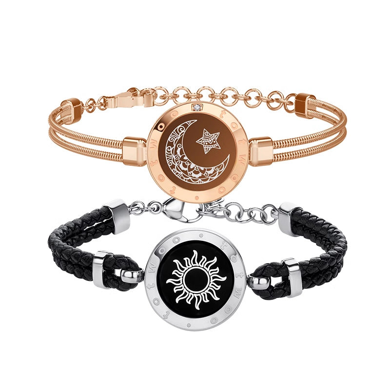 Totwoo Smart Couple Bracelet — Touch & Vibration Long Distance Love Bracelet