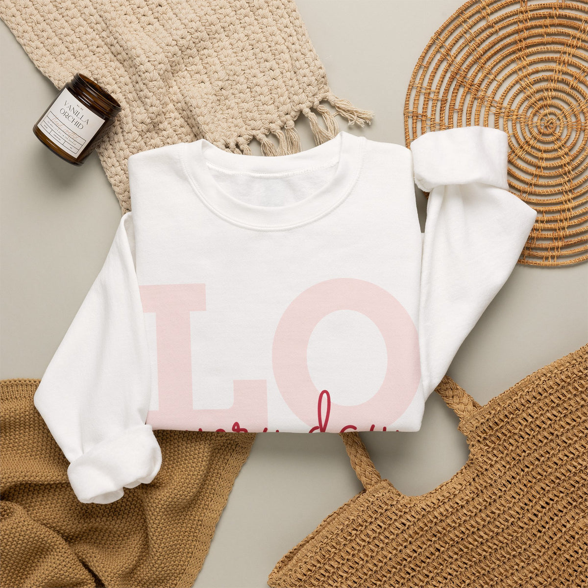 Love Every Day Crewneck Sweatshirt