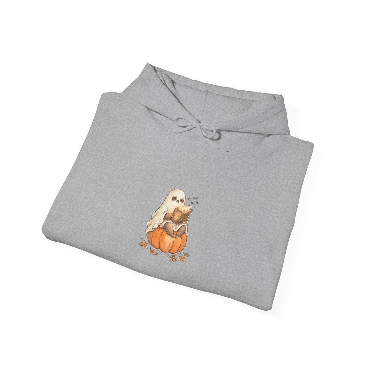 Ghost Sloth Pumpkin Hoodie | Spooky Animals Halloween sweatshirt