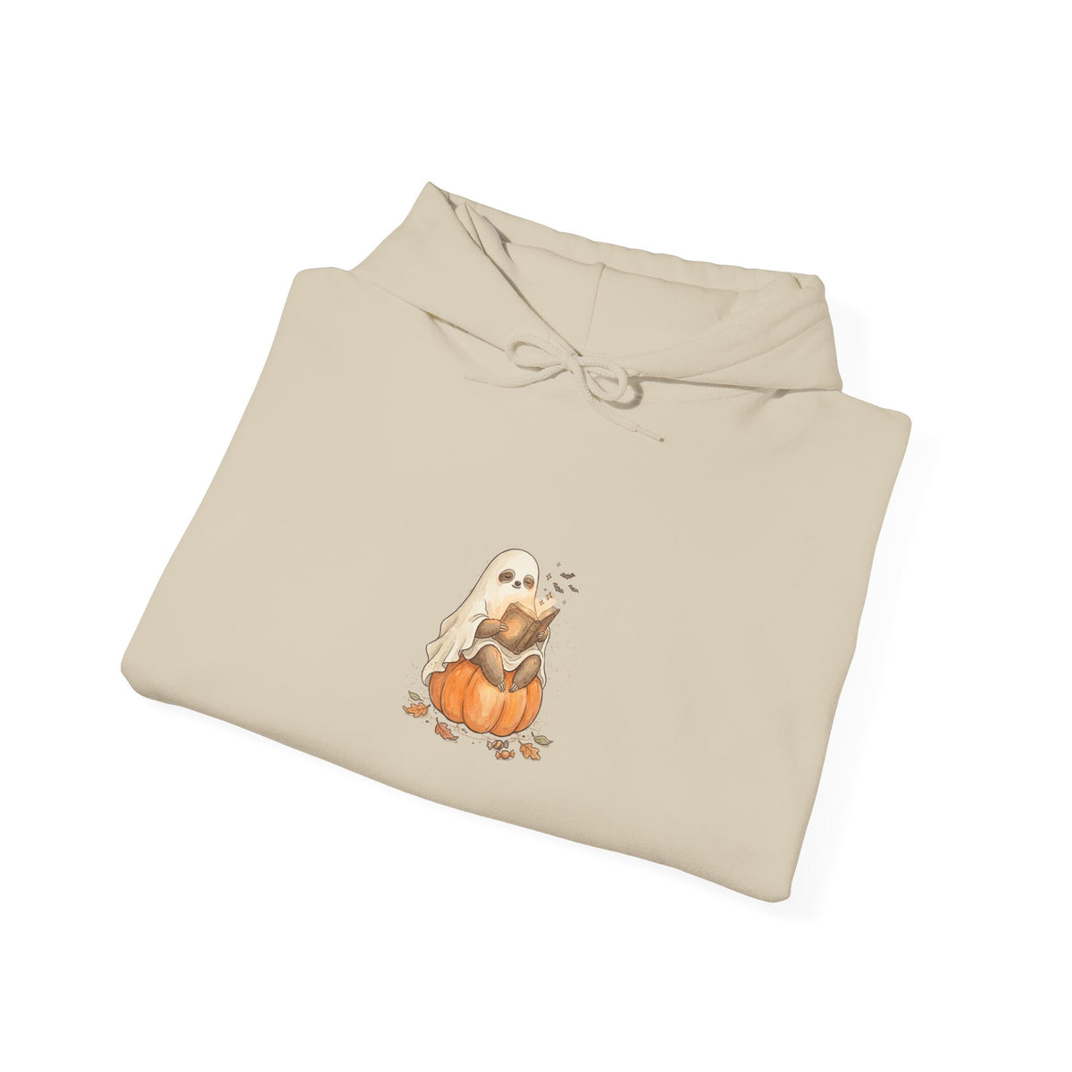 Ghost Sloth Pumpkin Hoodie | Spooky Animals Halloween sweatshirt