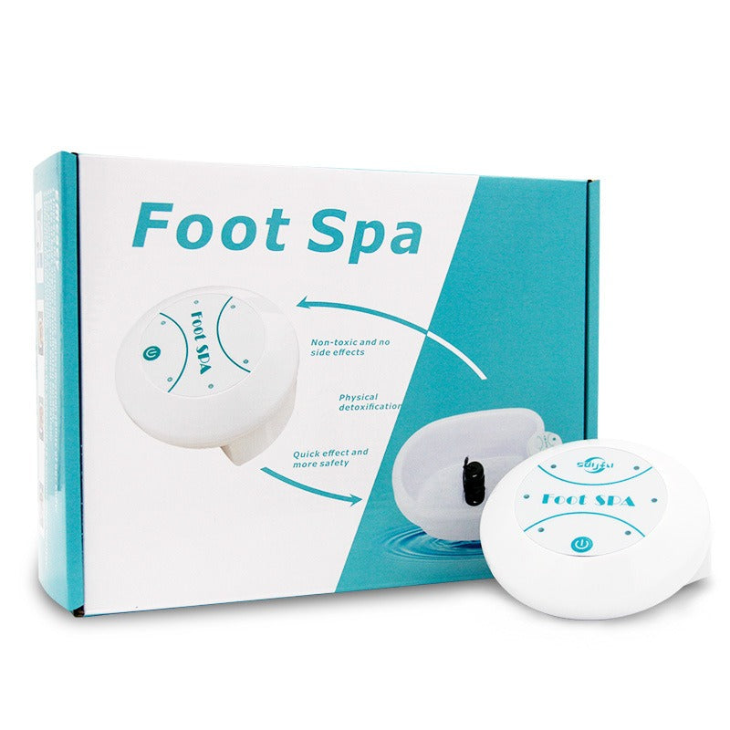 Mini Portable Ion Foot Bath Massager — Compact Bubble Spa for Home & Travel