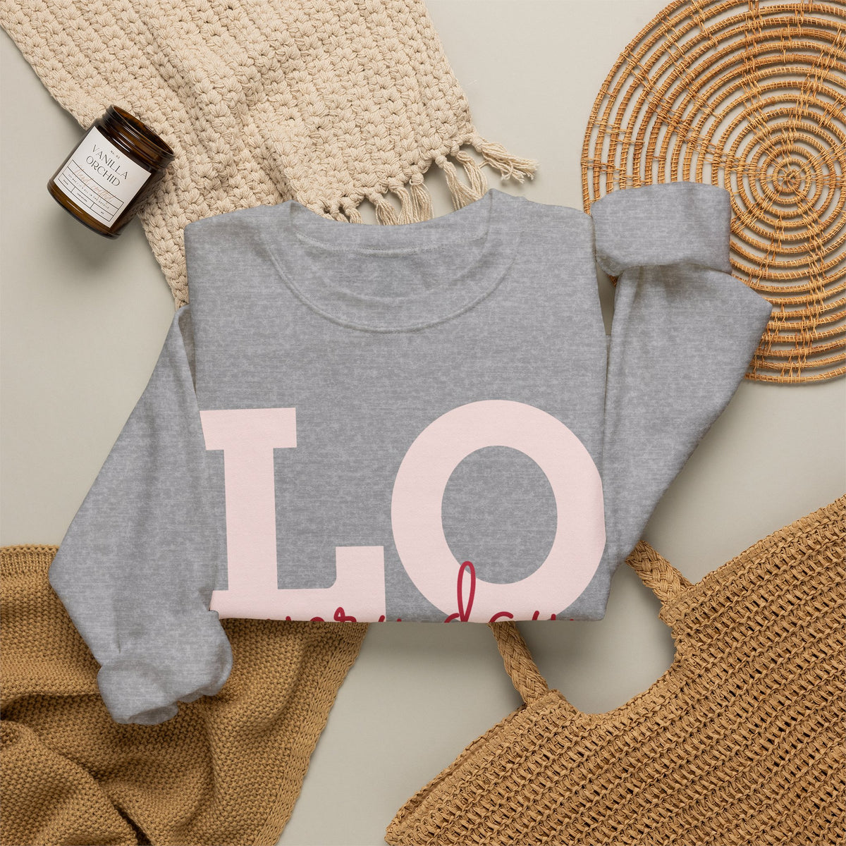 Love Every Day Crewneck Sweatshirt
