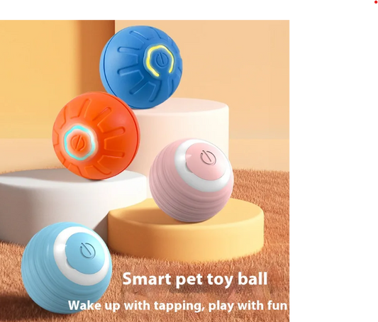 Interactive Smart Dog Toy Ball — Automatic Bouncing & Rolling Pet Toy