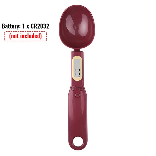 LCD Digital Measuring Spoon Scale — Precision Kitchen Food Weighing Tool