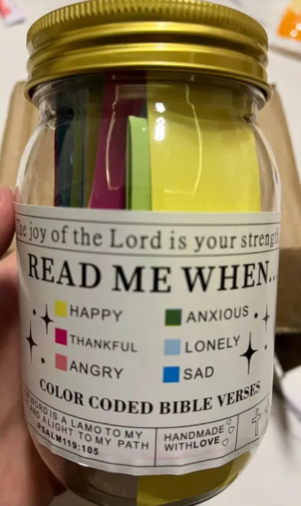 Bible Verses in a Jar — 90 Scripture Cards for Daily Inspiration