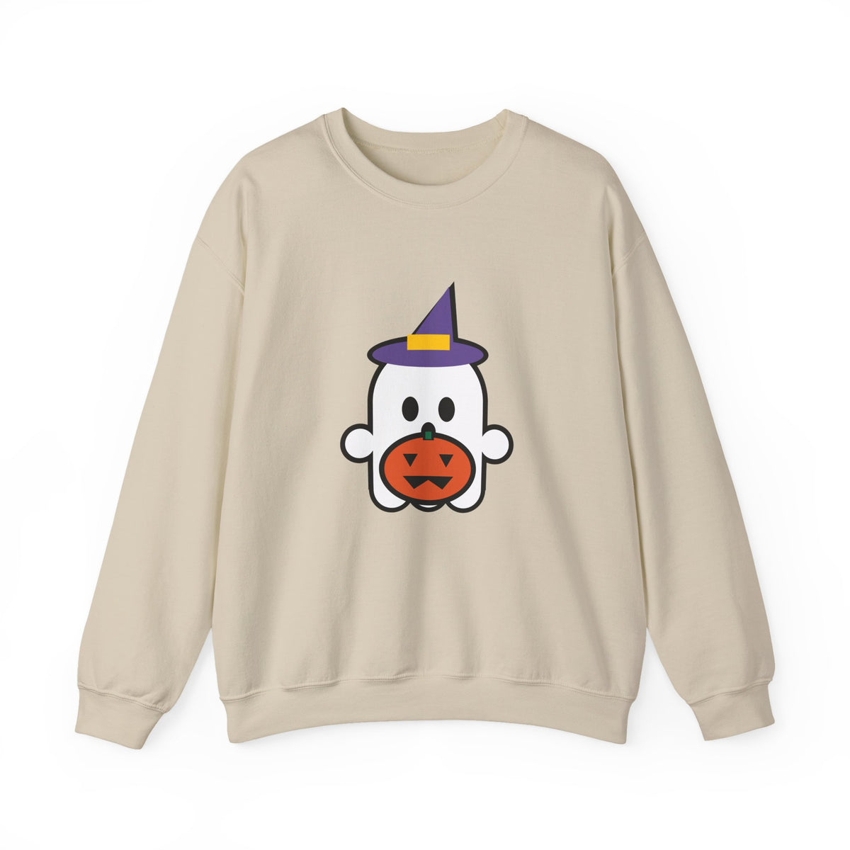 Halloween Baby Pumpkin Face Sweatshirt