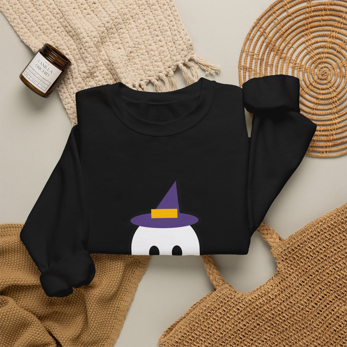 Halloween Baby Pumpkin Face Sweatshirt