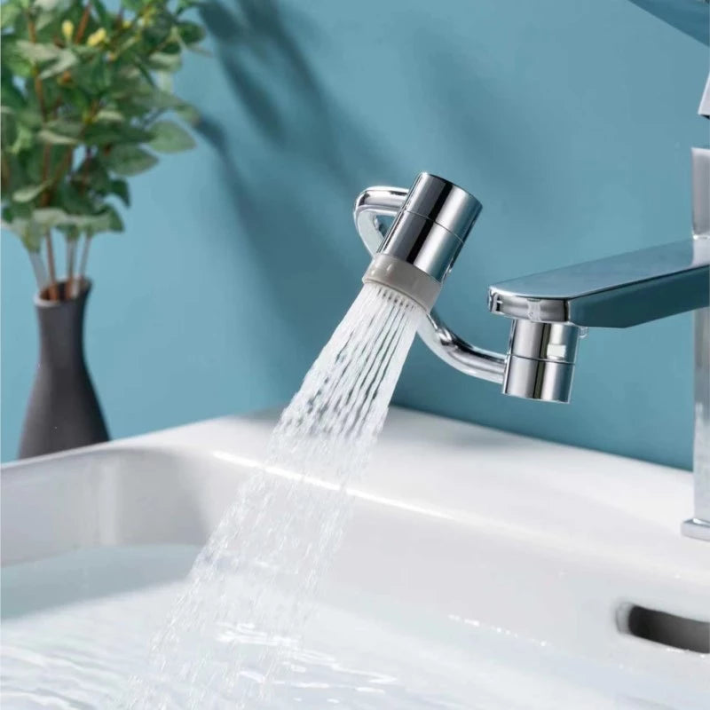 1080° Rotatable Faucet Extender — Universal Tap Aerator with Multi-Mode Spray