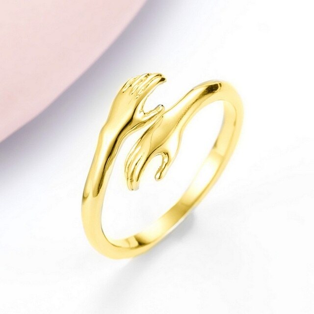 I Am Enough Inspirational Ring — Self-Love Oil Pressure Opening Band