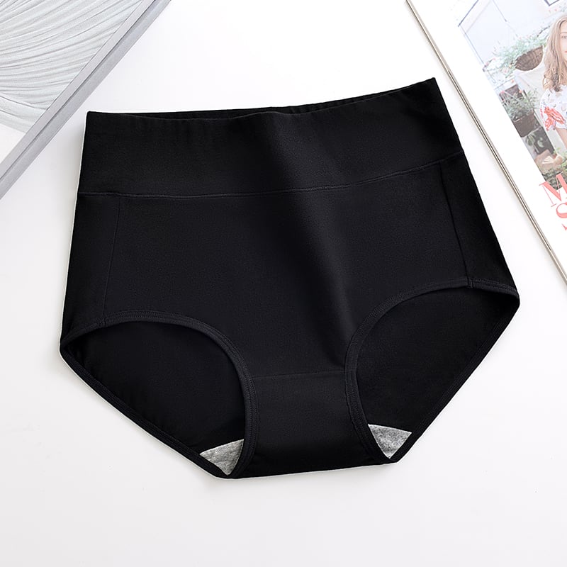 Plus Size Hip-Lifting Underwear — High-Waist Warm Briefs for Autumn & Winter