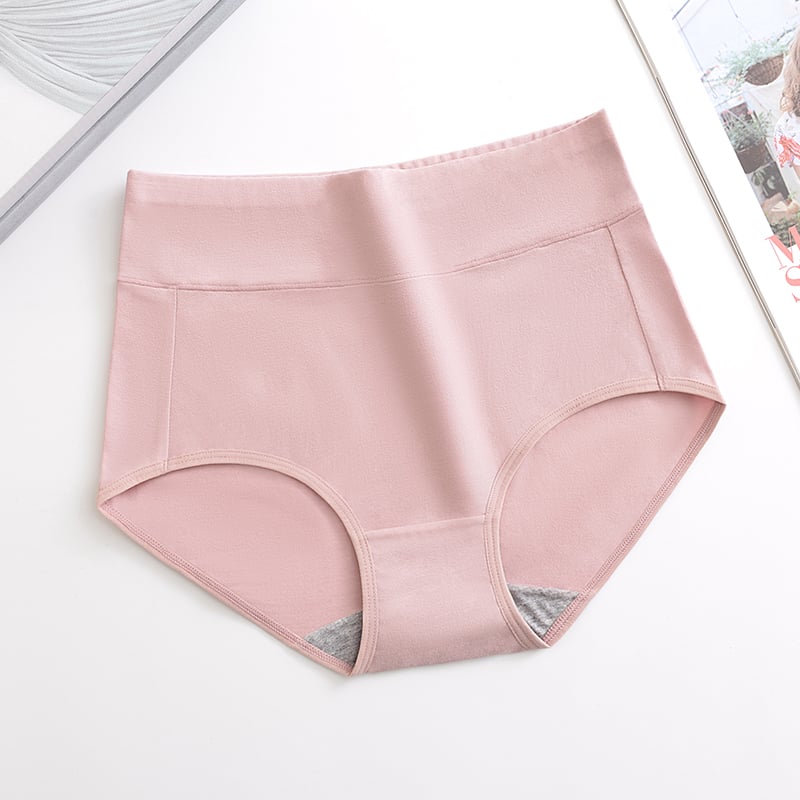 Plus Size Hip-Lifting Underwear — High-Waist Warm Briefs for Autumn & Winter