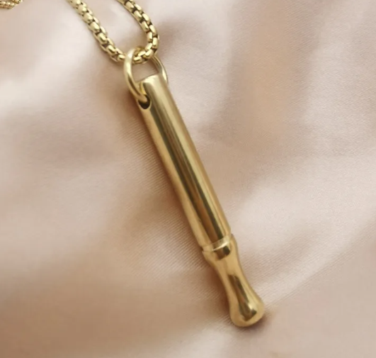 Breathing Necklace for Anxiety Relief — Mindfulness Meditation Tool for Stress & Calm