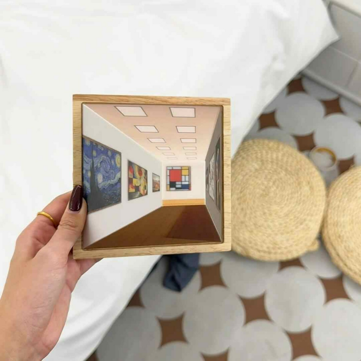 3D Illusion Night Light — Gallery Picture LED Lamp with Sunshine Effect