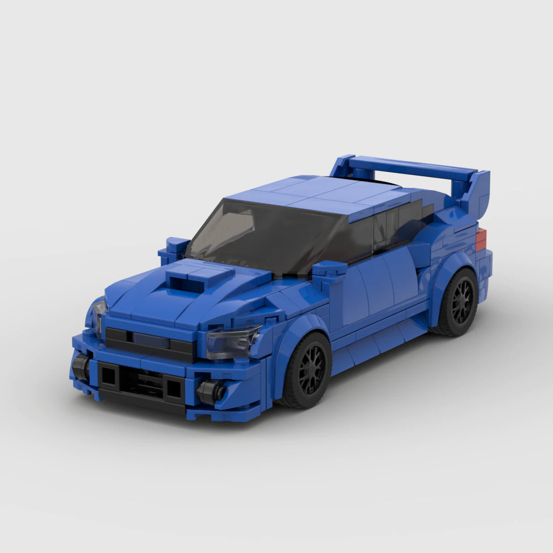 Rally Racing Pull-Back Toy Car — Leopard Speed Wing Sedan Die-Cast Model
