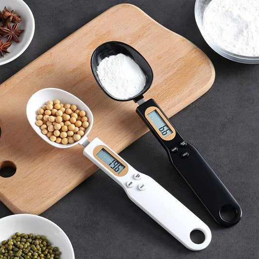 LCD Digital Measuring Spoon Scale — Precision Kitchen Food Weighing Tool