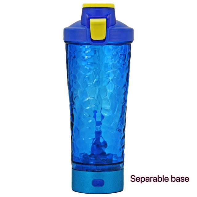 Electric Protein Shaker Bottle — USB Rechargeable Blender Cup for Gym & Fitness