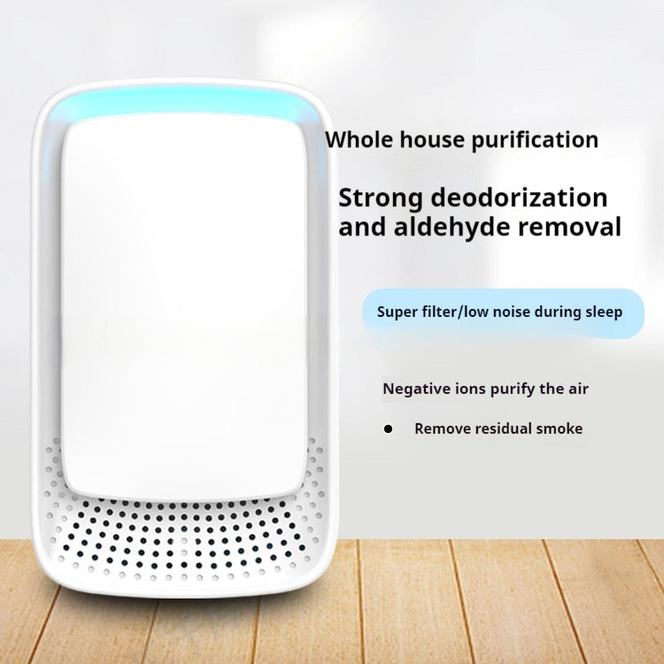 Plug-In Anion Air Purifier — Negative Ion Technology for Home, Office & Pet Areas