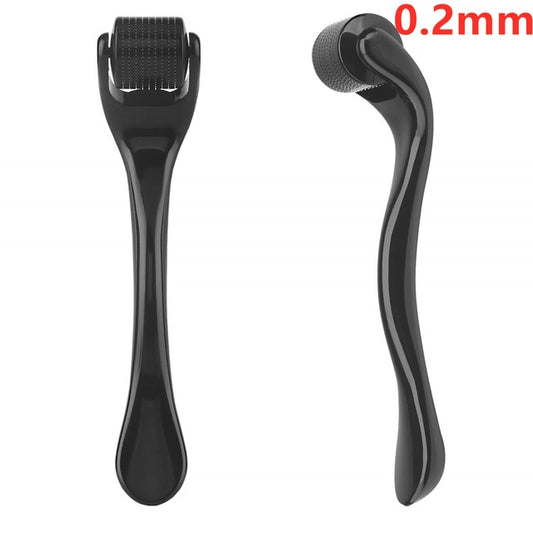 540 Titanium Microneedle Derma Roller — Face, Scalp & Beard Skin Renewal Tool for Men & Women