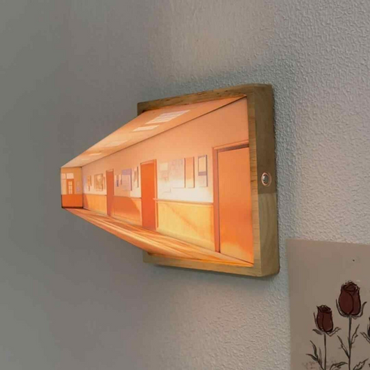 3D Illusion Night Light — Gallery Picture LED Lamp with Sunshine Effect