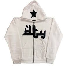 Star Print Zip-Up Hoodie — 3D Sports Graphic Fleece Jacket
