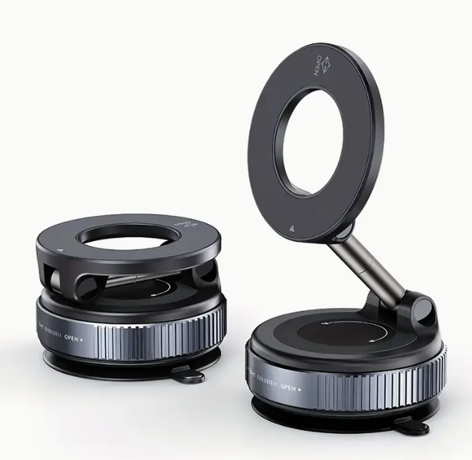 Adjustable Car Mount Magnetic Phone Holder — 360° Flexible Dashboard Stand