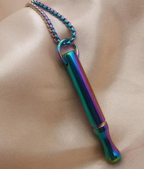Breathing Necklace for Anxiety Relief — Mindfulness Meditation Tool for Stress & Calm