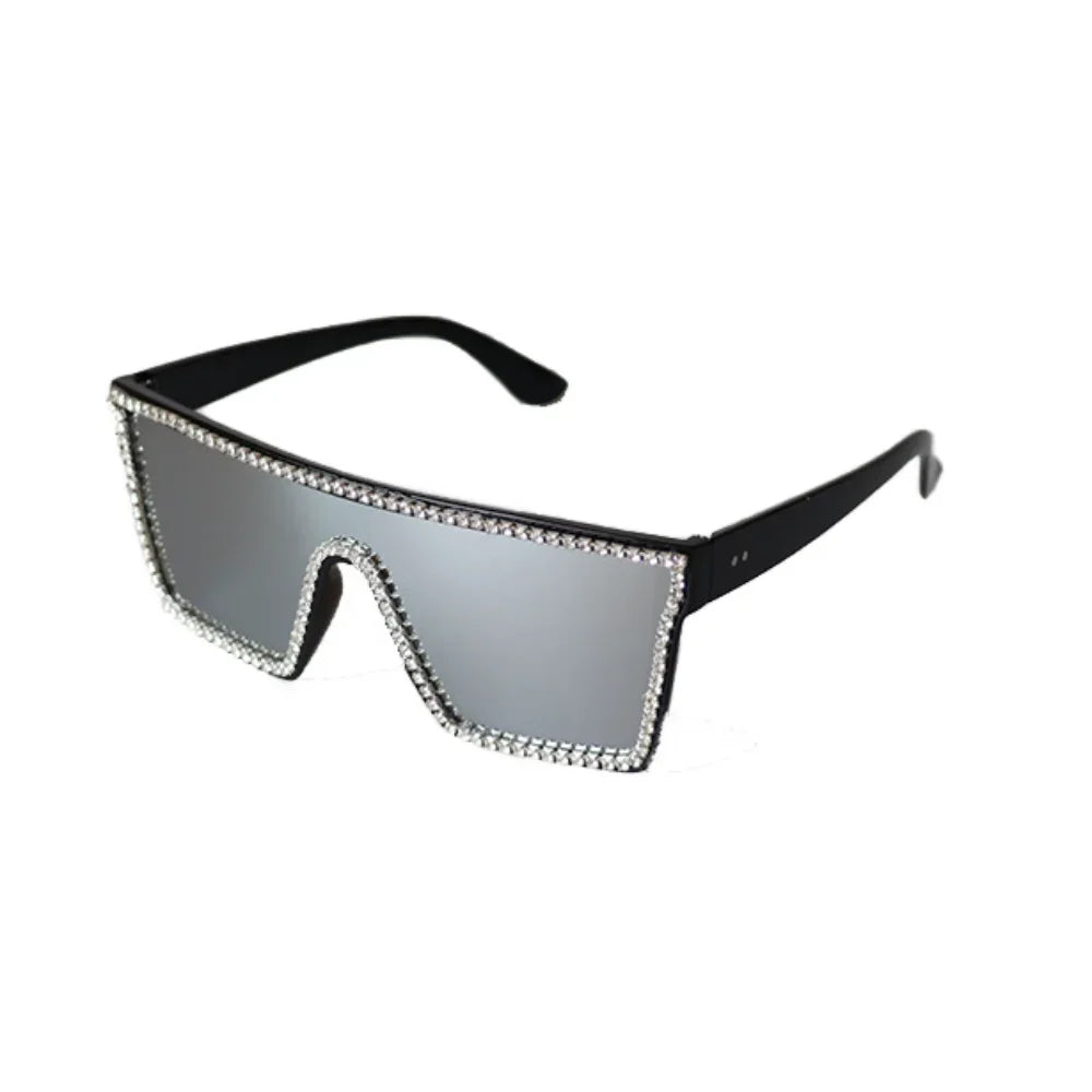 Square Gradient Sunglasses – UV400 Oversized Frame
