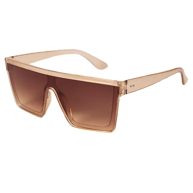 Square Gradient Sunglasses – UV400 Oversized Frame