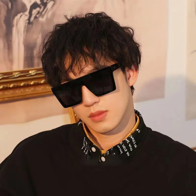 Square Gradient Sunglasses – UV400 Oversized Frame