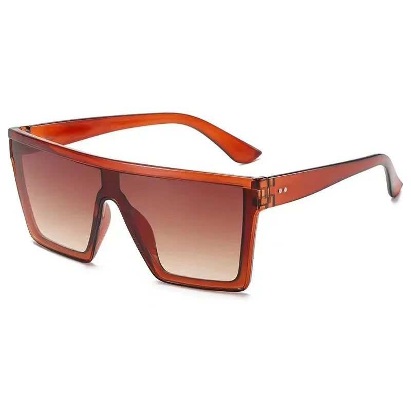 Square Gradient Sunglasses – UV400 Oversized Frame
