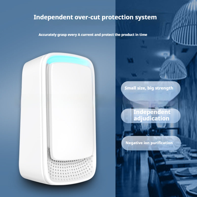 Plug-In Anion Air Purifier — Negative Ion Technology for Home, Office & Pet Areas