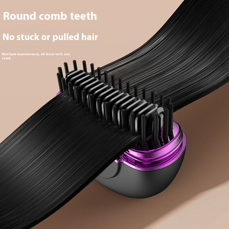 USB Rechargeable Portable Ceramic Hair Straightener — Mini Travel Straightener & Curler