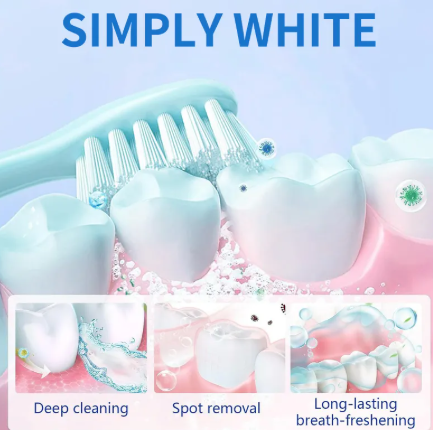 Teeth Whitening Brightening Powder — Natural Stain Remover for a Whiter Smile
