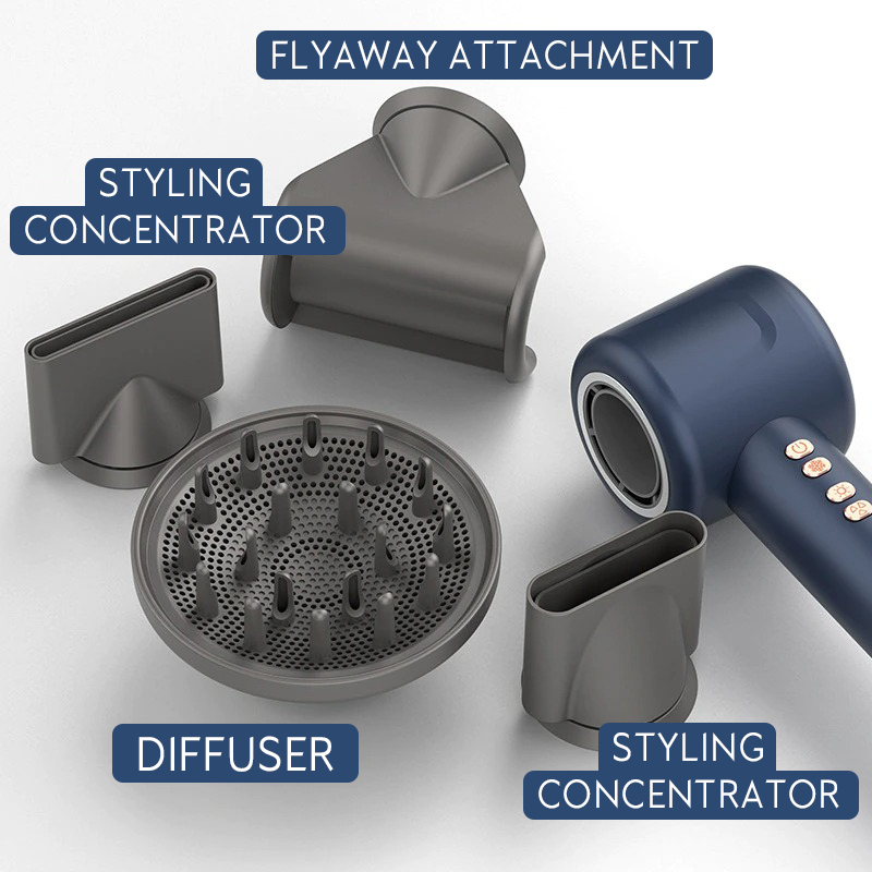 Radian VORTEX Pro Hair Dryer — Infrared Ion Technology, Noise Reduction & 6-Speed Control