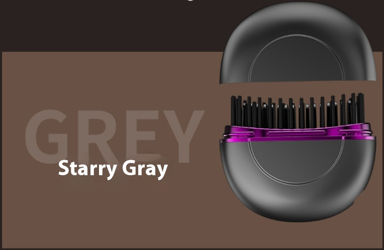 USB Rechargeable Portable Ceramic Hair Straightener — Mini Travel Straightener & Curler