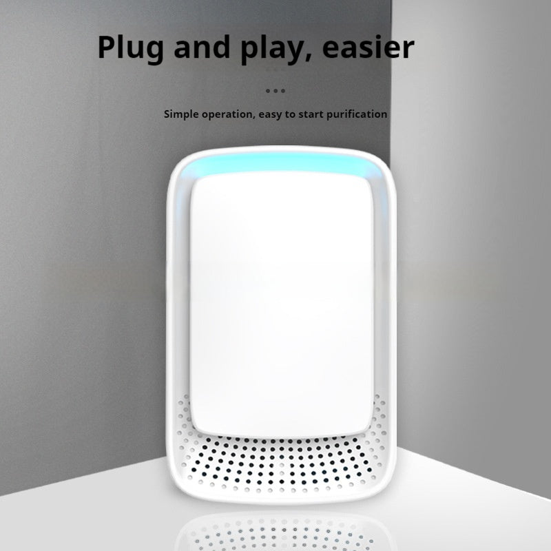 Plug-In Anion Air Purifier — Negative Ion Technology for Home, Office & Pet Areas
