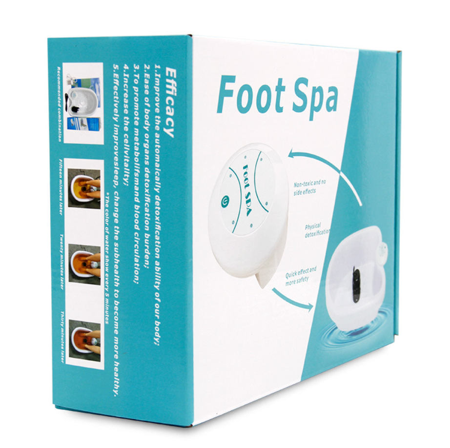 Ionic Detox Foot Spa Bath Machine — Full Cleanse Set with Array & Tub