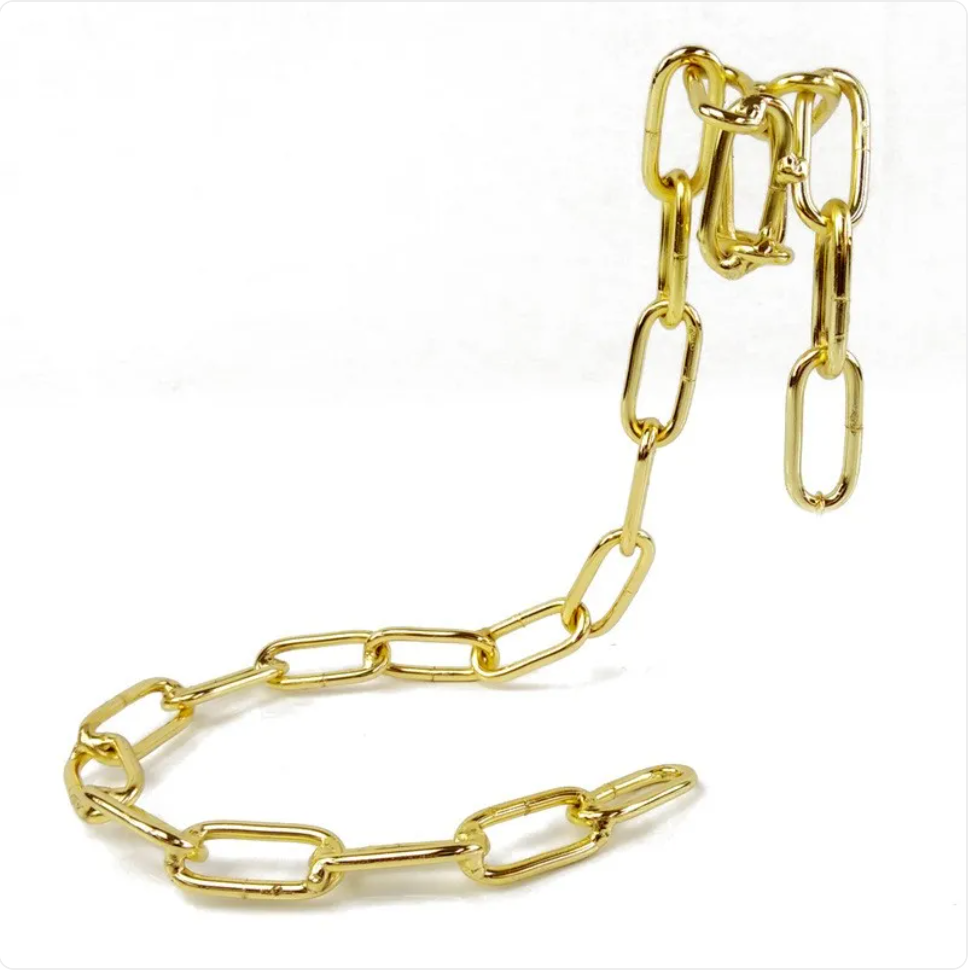 Suspension Chain Wine Rack — Industrial Metal Bottle Holder for Home Bar