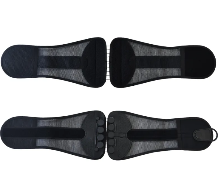 Double Pull Lumbar Support Belt — Neoprene Sweat Back Brace for Sport & Recovery