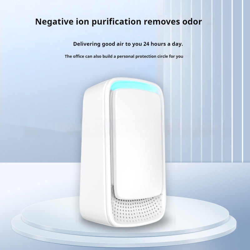 Plug-In Anion Air Purifier — Negative Ion Technology for Home, Office & Pet Areas