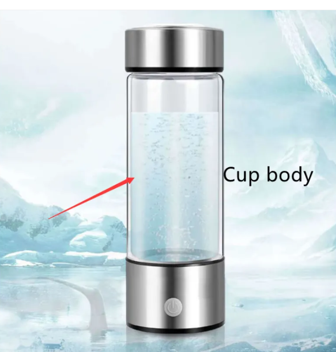 Hydrogen-Rich Water Cup — Portable Smart Hydration Bottle with Antioxidant Technology