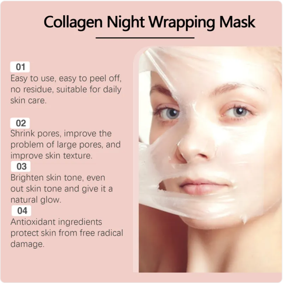 Collagen Cleansing Peel-Off Mask — Deep Cleanse, Hydrate & Brighten 75g