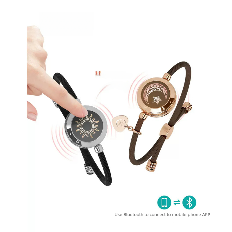 Totwoo Smart Couple Bracelet — Touch & Vibration Long Distance Love Bracelet
